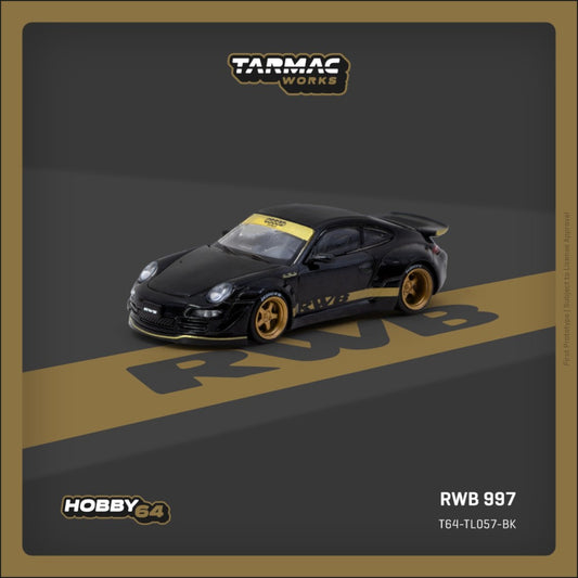Tarmac Works - Pre-Order - RWB 997, black - T64-TL057-BK