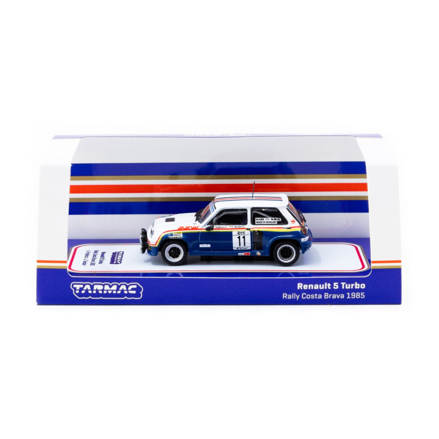 Tarmac Works - 1985 Renault 5 Turbo #11 Rally Costa Brava - T64-TL060-85RCB11
