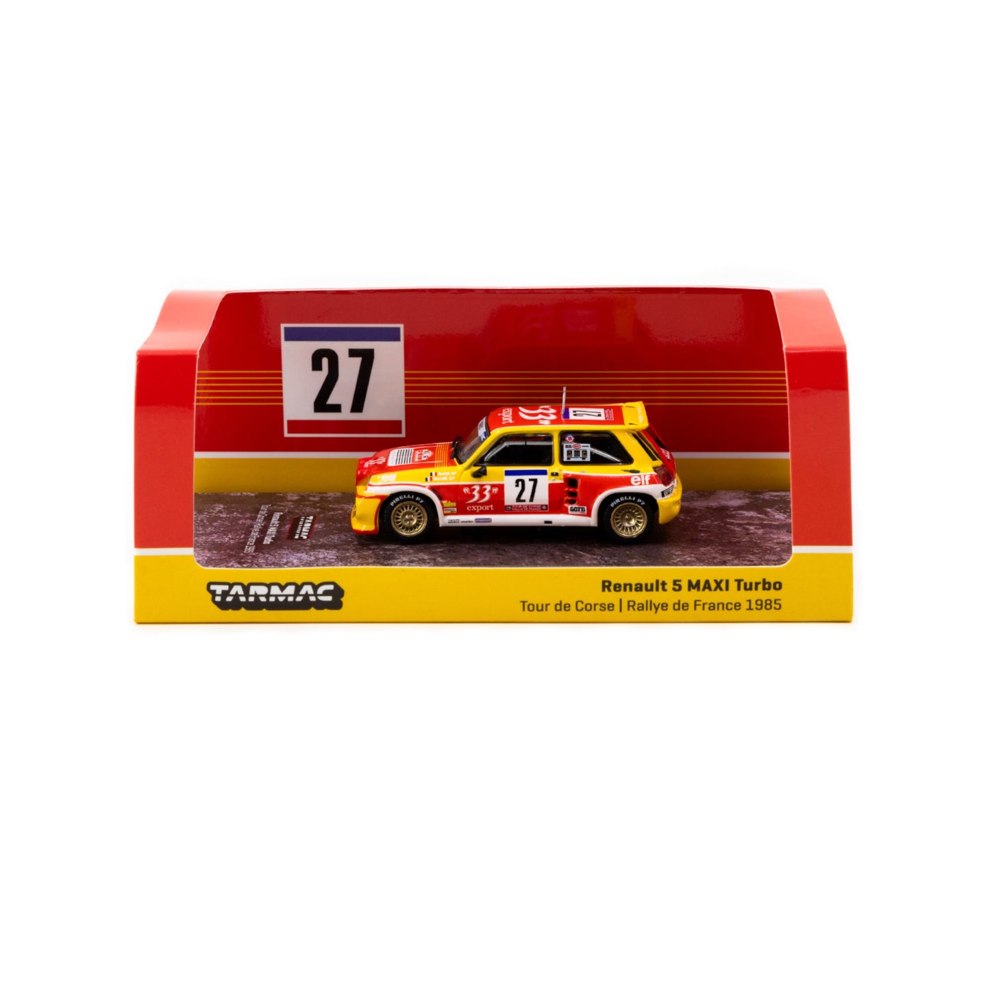 Tarmac Works - 1985 Renault 5 Maxi Turbo #27 - T64-TL061-85TDC27