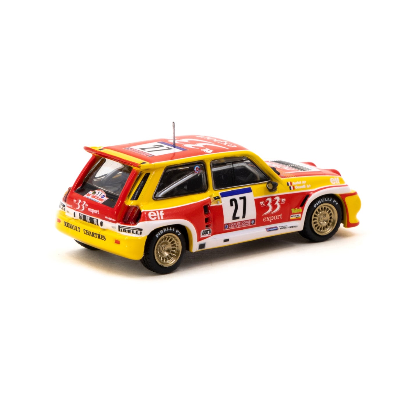 Tarmac Works - 1985 Renault 5 Maxi Turbo #27 - T64-TL061-85TDC27