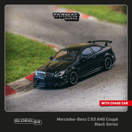 Tarmac Works - Pre-Order - Mercedes-Benz C 63 AMG coupe Black Series - T64G-009-MB