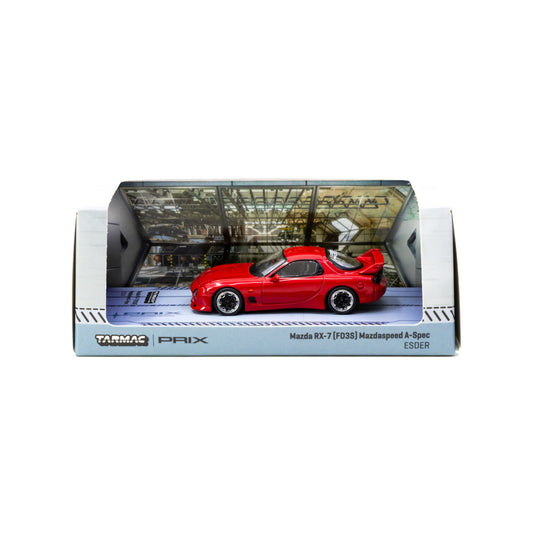 Tarmac Works - Mazda RX-7 (FD3S) Mazdaspeed A-Spec ESDER, red - T64G-012-PRIX