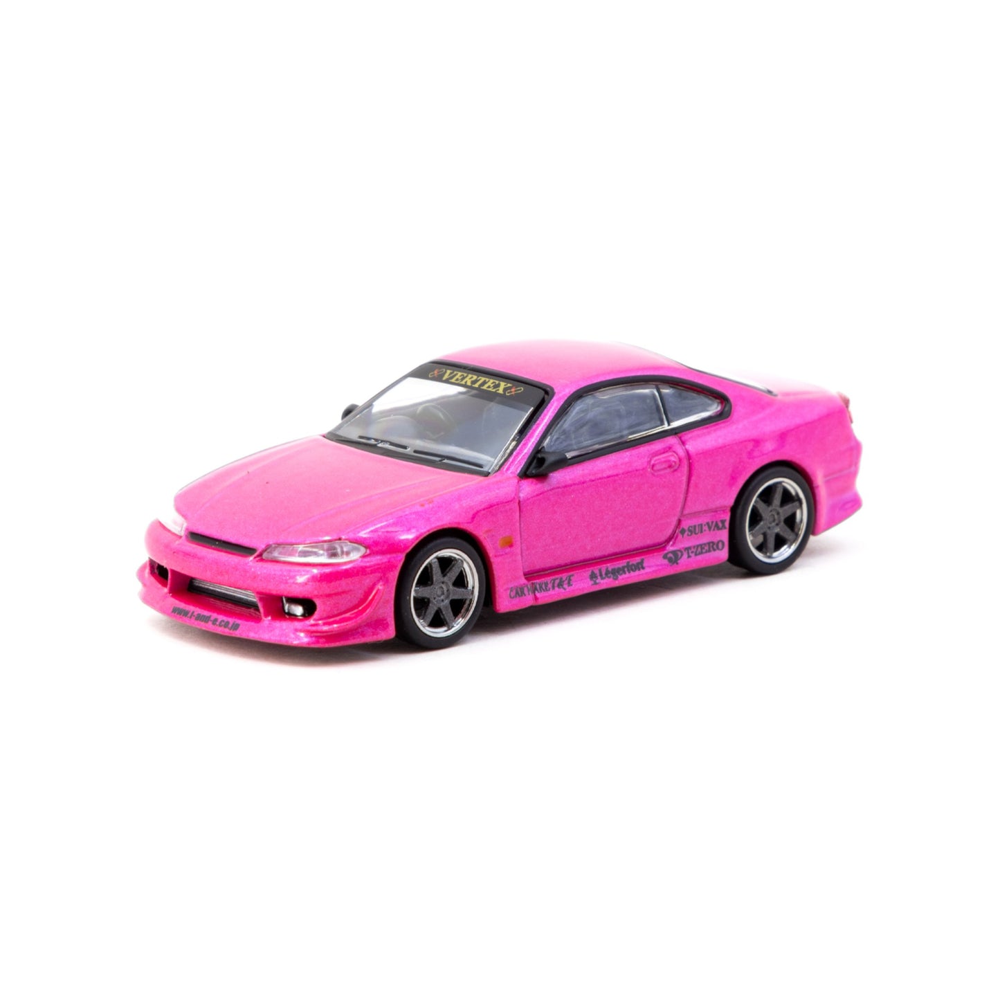 Tarmac Works - Vertex Nissan Silvia S14 pink - T64G-023-PI