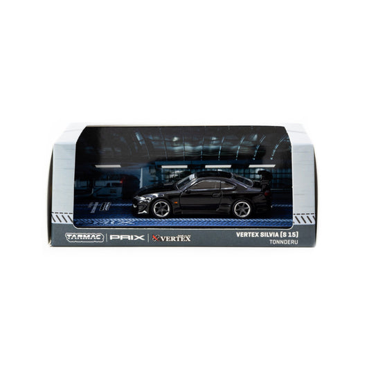 Tarmac Works - VERTEX Silvia (S15) TONNDERU, black - T64G-023-PRIX