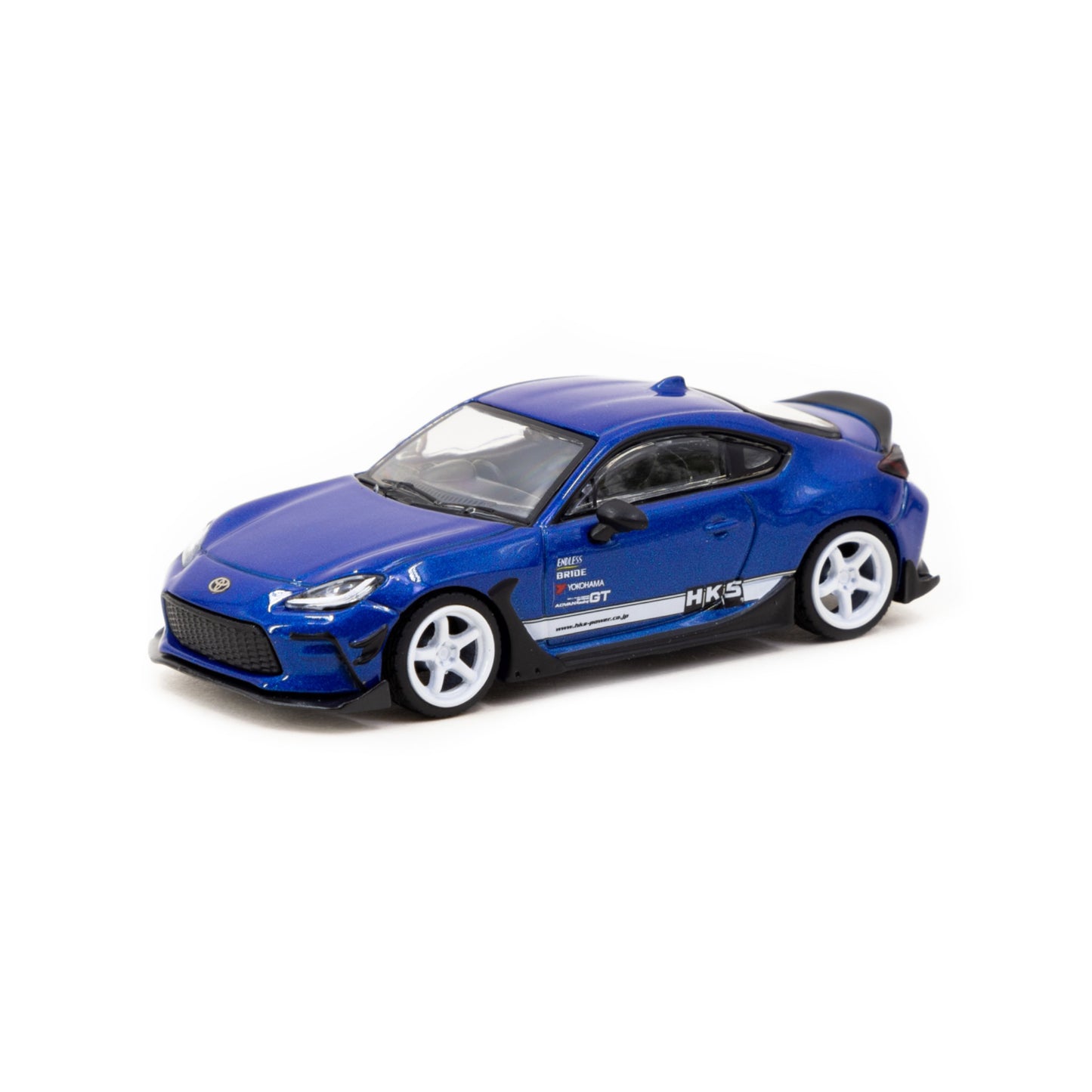 Tarmac Works - HKS Toyota GR86, blue - 1:64 - T64G-038-BL