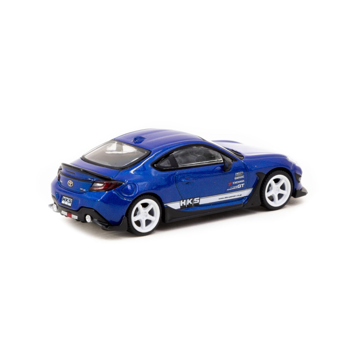 Tarmac Works - HKS Toyota GR86, blue - 1:64 - T64G-038-BL