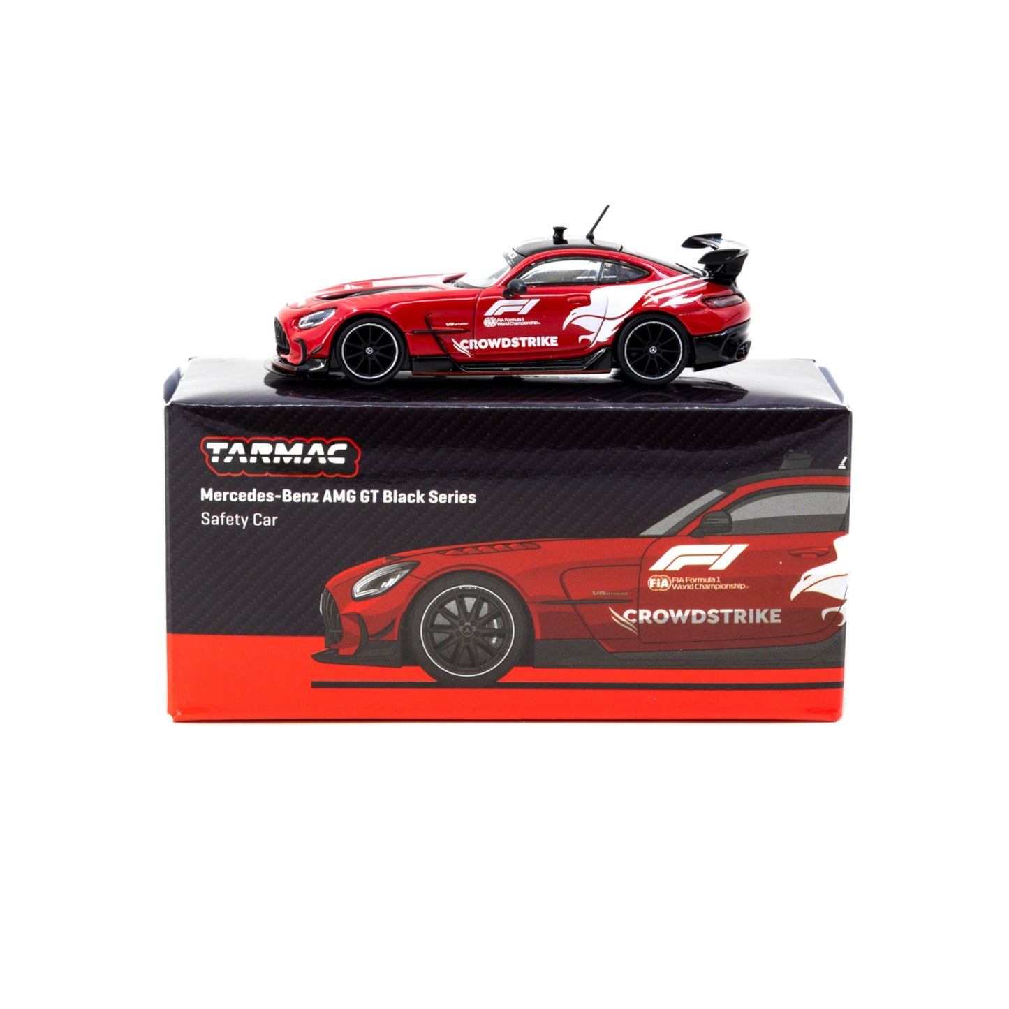 Tarmac Works - Mercedes Benz AMG GT Black Series *Safety Car*, red/black - T64G-042-SC