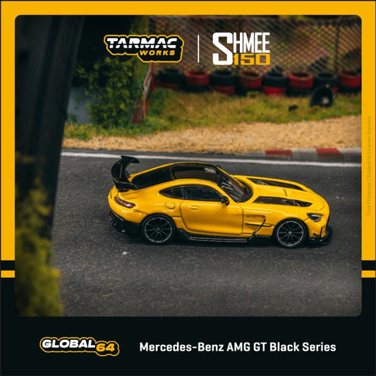 Tarmac Works - Pre-Order - Mercedes-Benz AMG GT Black Series, yellow - T64G-042-SHMEE