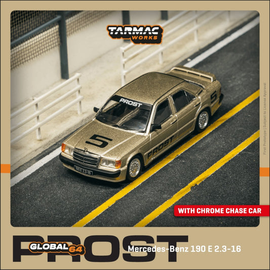 Tarmac Works - Pre-Order - 1984 Mercedes-Benz 190 E 2.3-16, #5 Alain Prost - T64G-047-84ROC05