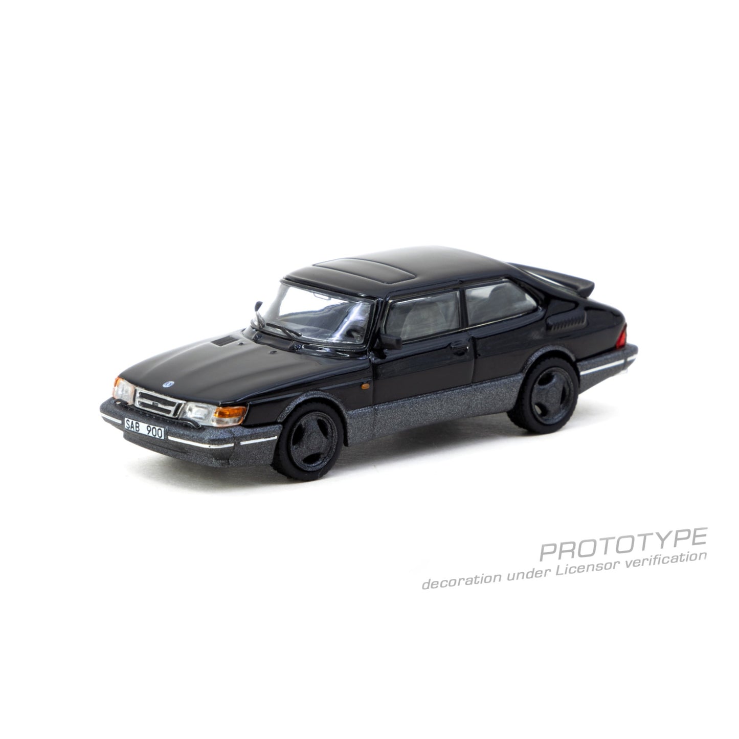 Tarmac Works - Pre-Order - Saab 900 Turbo, black - T64G-056-BK