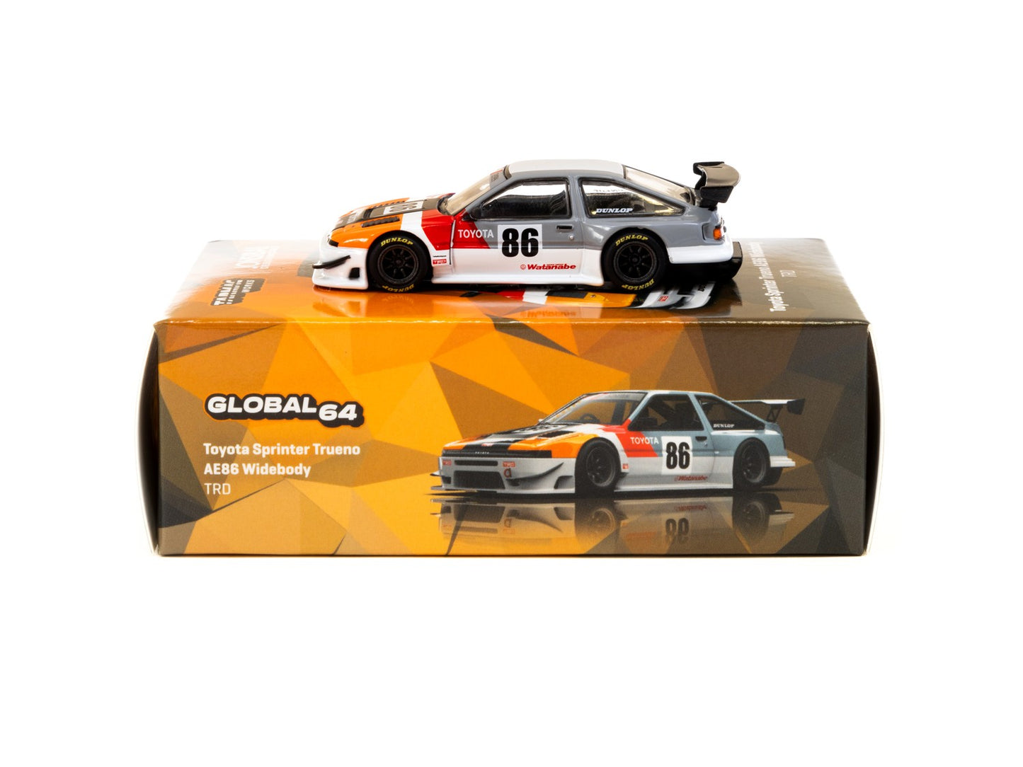 Tarmac Works - Toyota Sprinter Trueno AE86 Widebody - Jonsibal - T64G-060-TRD