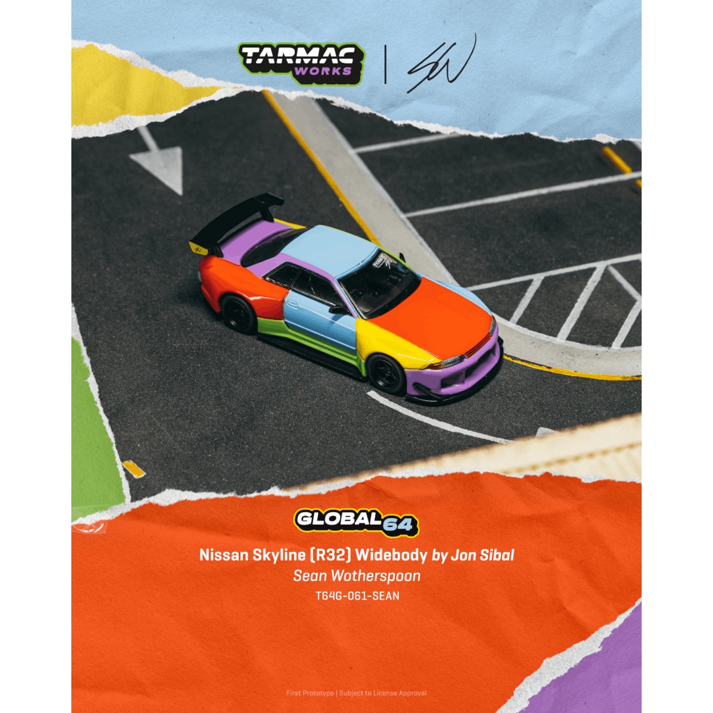Tarmac Works - Pre-Order - 2026 Audi R8 LMS GT3 VO II Sean Wotherspoon Special Edition *HEC2026*