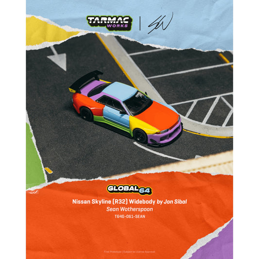 Tarmac Works - Pre-Order - 2026 Audi R8 LMS GT3 VO II Sean Wotherspoon Special Edition *HEC2026*