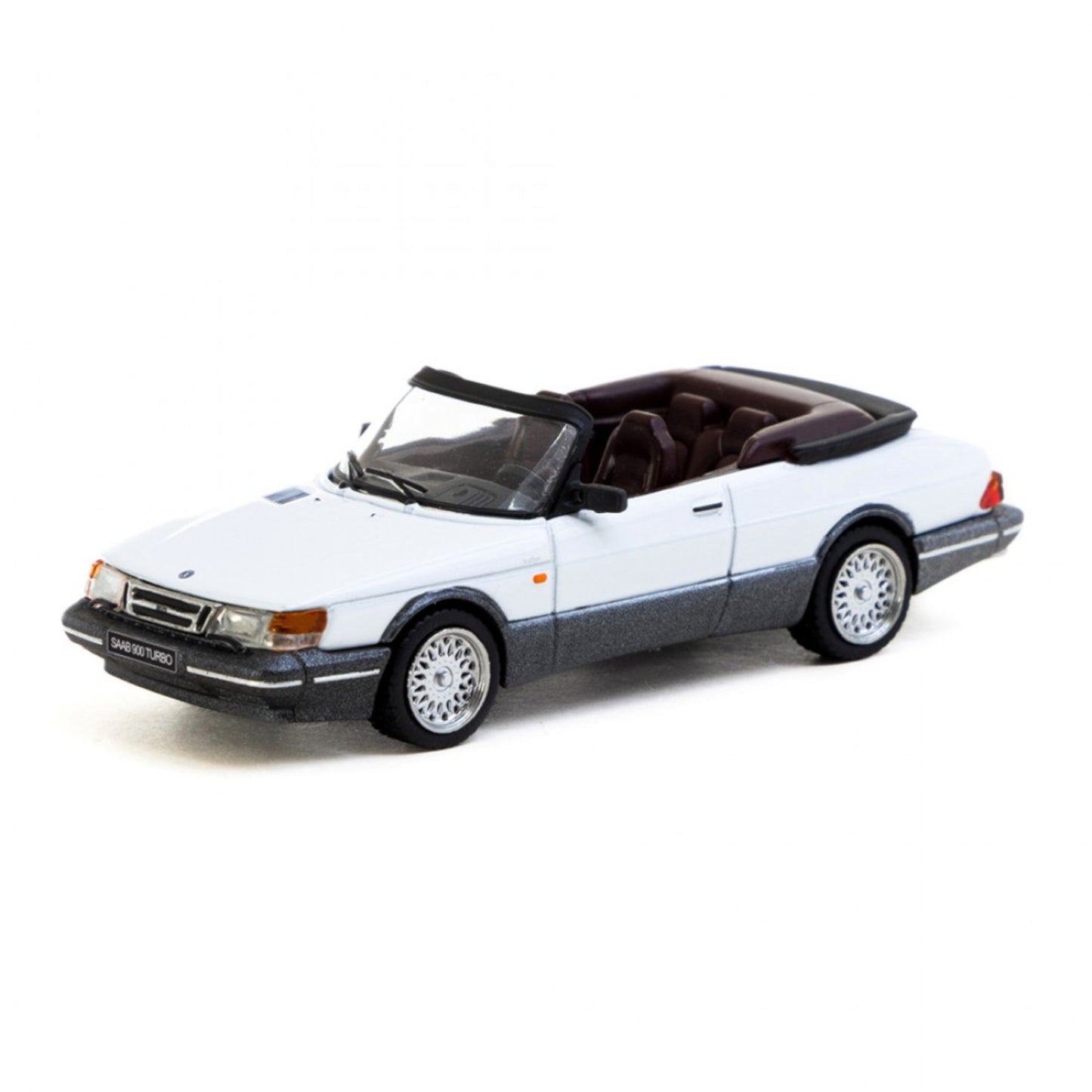 Tarmac Works - Pre-Order - Saab 900 Turbo Convertible, white - T64G-TL067-WH