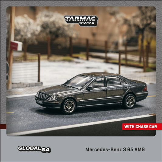 Tarmac Works - Mercedes Benz S 65 AMG, tectite grey metallic - T64G-072-GY
