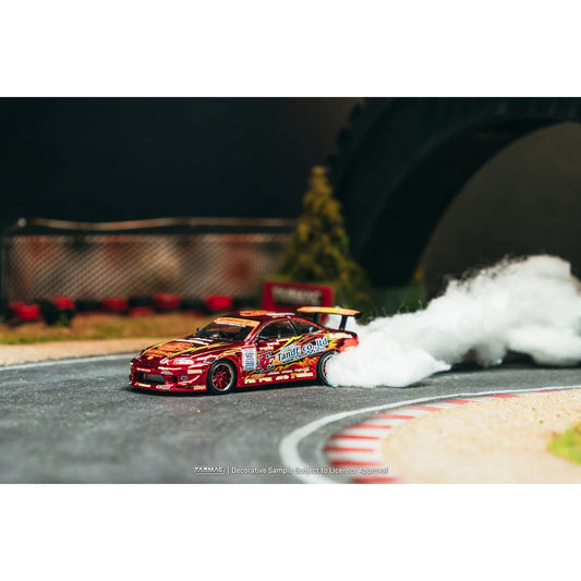 Tarmac Works - Pre-Order - VERTEX Ridge TE3006 Soarer Chrome Red - Tokyo Auto Salon 2026 Special Edition