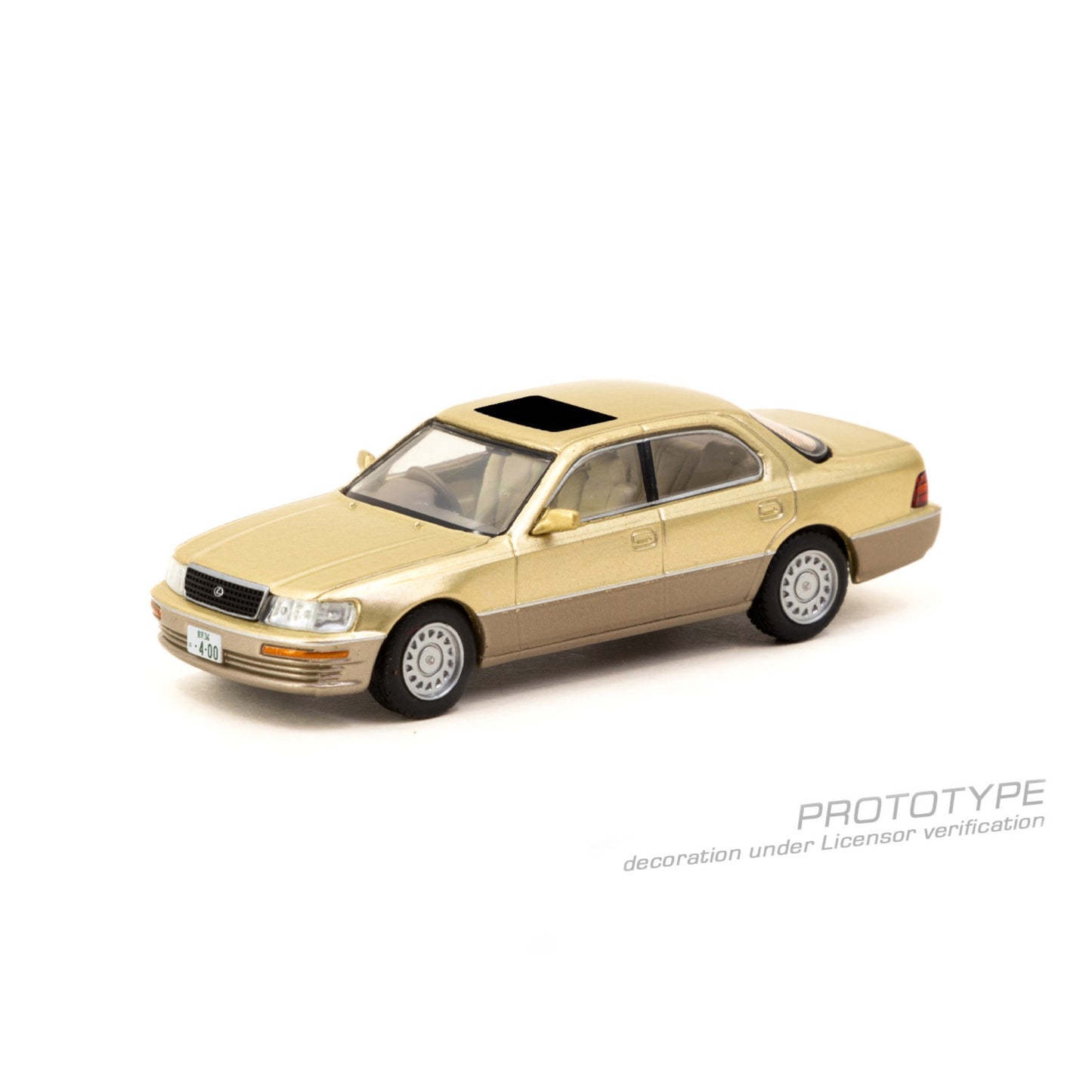 Tarmac Works - Pre-Order - Lexus LS400, gold - T64G-082-GO