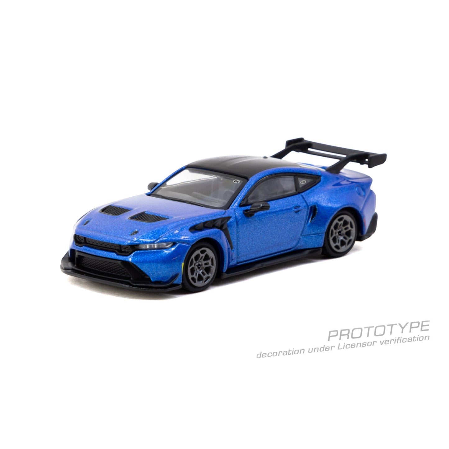 Tarmac Works - Pre-Order - Ford Mustang GTD, blue - T64G-086-BL