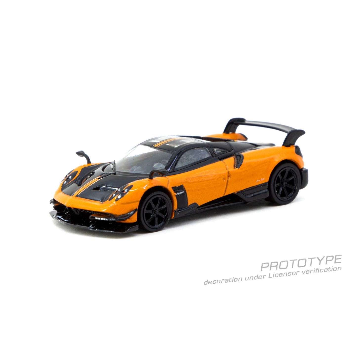 Tarmac Works - Pre-Order - Pagani Huayra BC, Arancio Saint Tropez, orange - T64G-TL014-OR