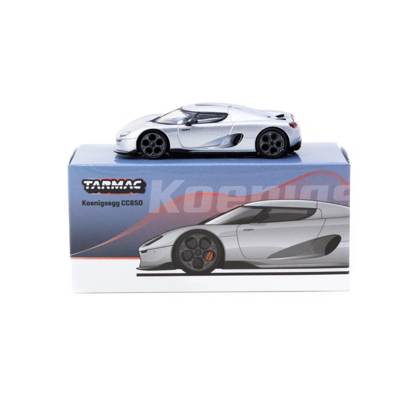 Tarmac Works - Koenigsegg CC850, silver - T64G-TL051-SL - Mijo Exclusive