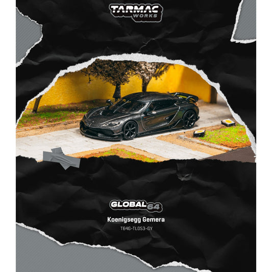 Tarmac Works - Pre-Order - Koenigsegg Gemera, grey - T64G-TL053-GY