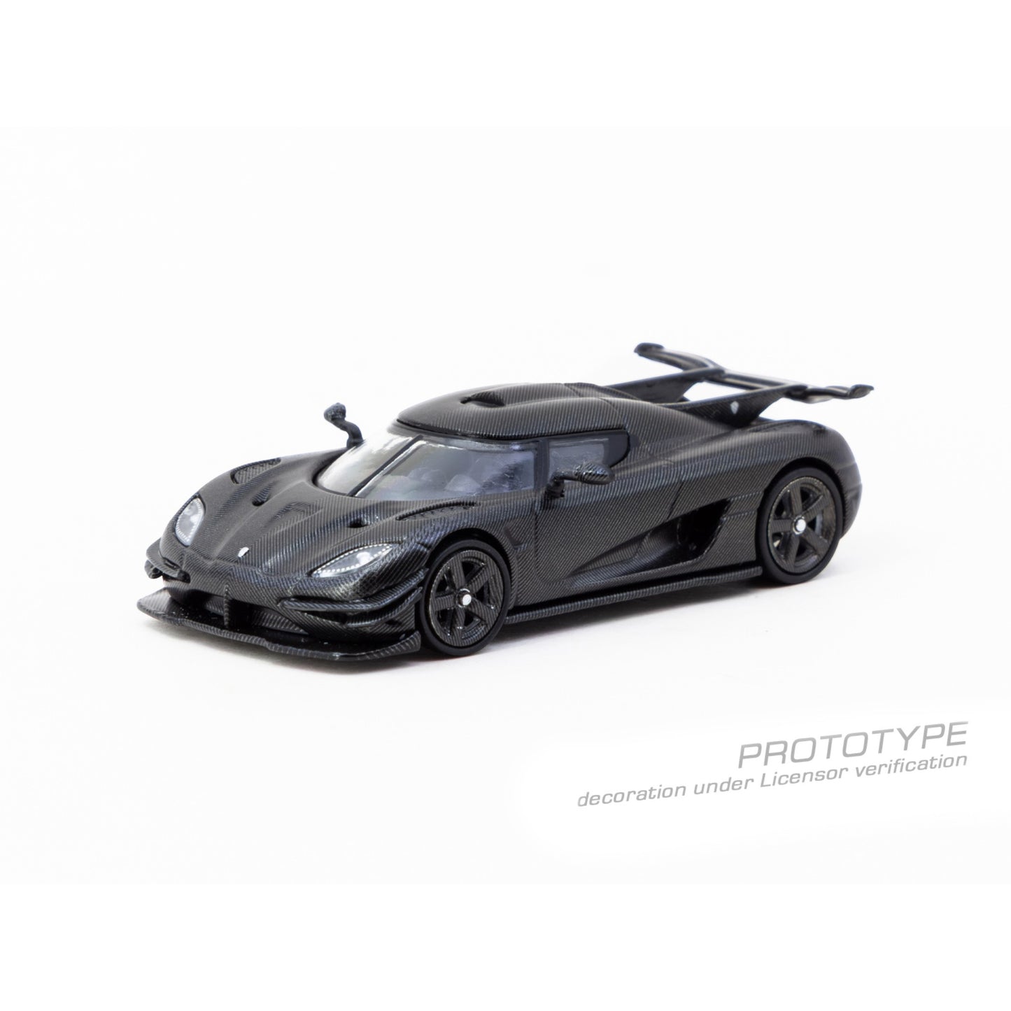 Tarmac Works - Pre-Order - Koenigsegg One:1, Carbon Fibre - T64G-TL054-KNC