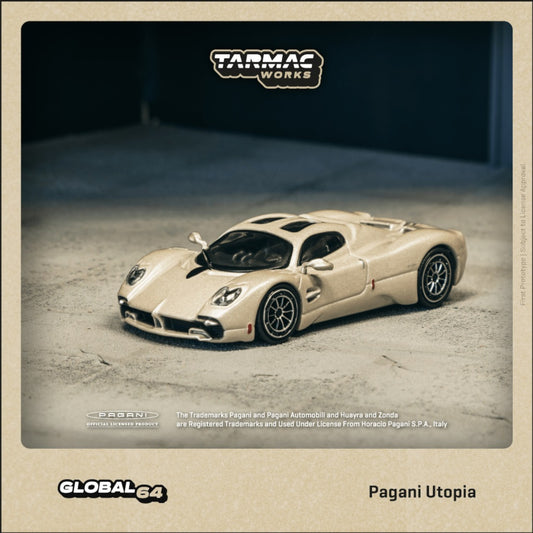 Tarmac Works - Pre-Order - Pagani Utopia, Rinascimento - T64G-TL055-BI