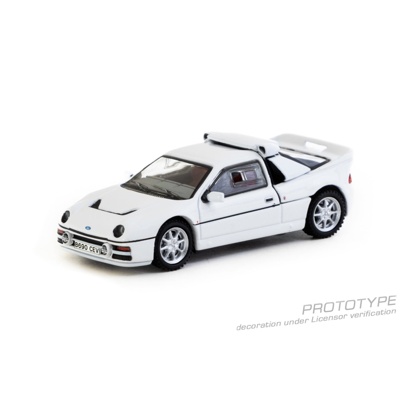 Tarmac Works - Pre-Order - Ford RS200, white - T64P-001-WH