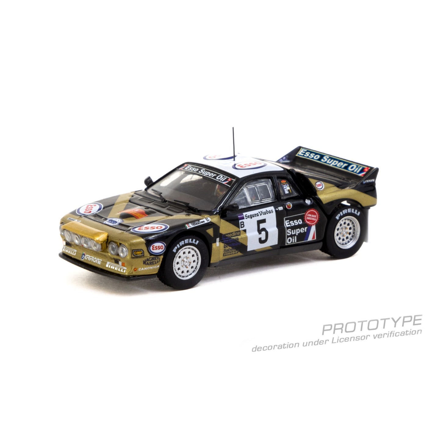 Tarmac Works - Pre-Order - Lancia 037 Rallye Catalunya 1985 - T64P-TL002-85CAT05