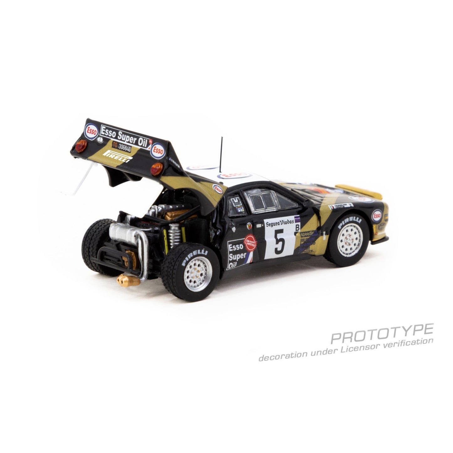 Tarmac Works - Pre-Order - Lancia 037 Rallye Catalunya 1985 - T64P-TL002-85CAT05