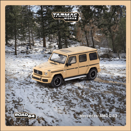 Tarmac Works - Mercedes AMG G63 , brown - T64R-040-BR