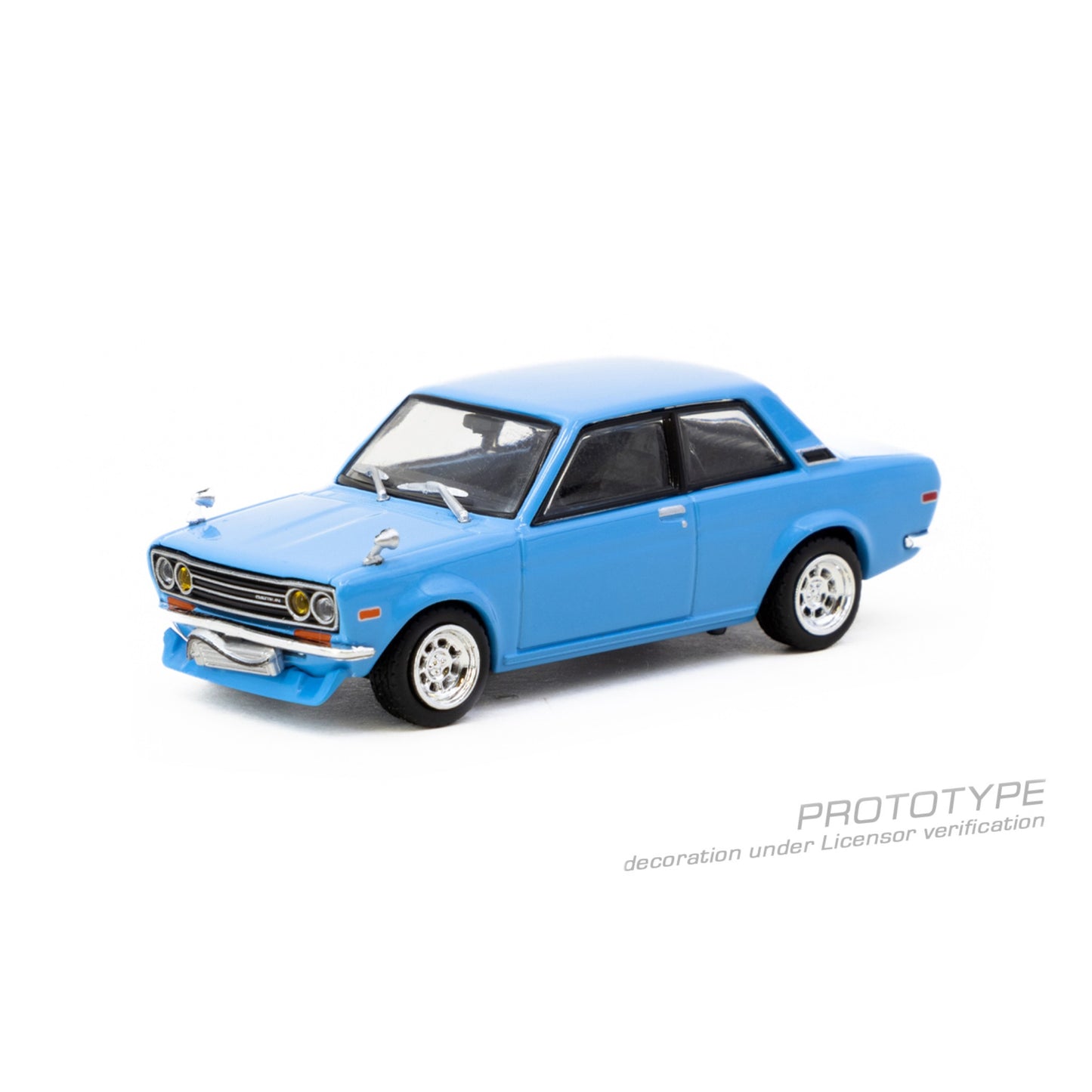 Tarmac Works - Pre-Order - Datsun 510, light blue - T64R-052-LB