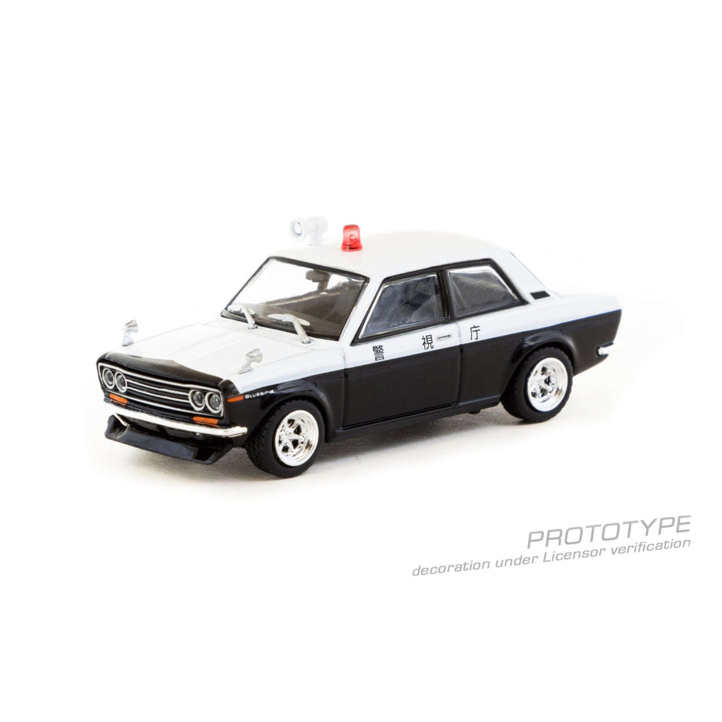 Tarmac Works - Pre-Order - Datsun 510 Police Car - T64R-052-PC