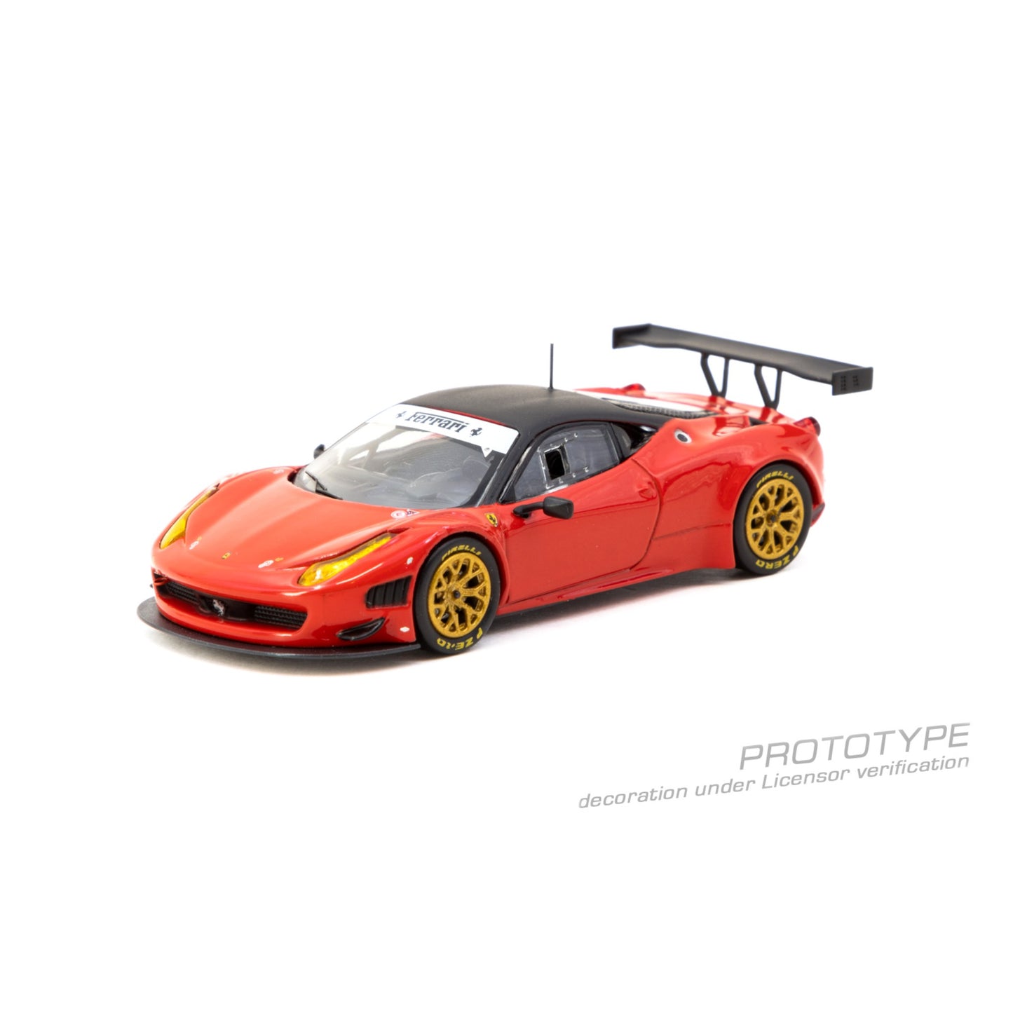 Tarmac Works x IXO - Pre-Order - Ferrari 458 Italia GT3, red - T64R-073-RE