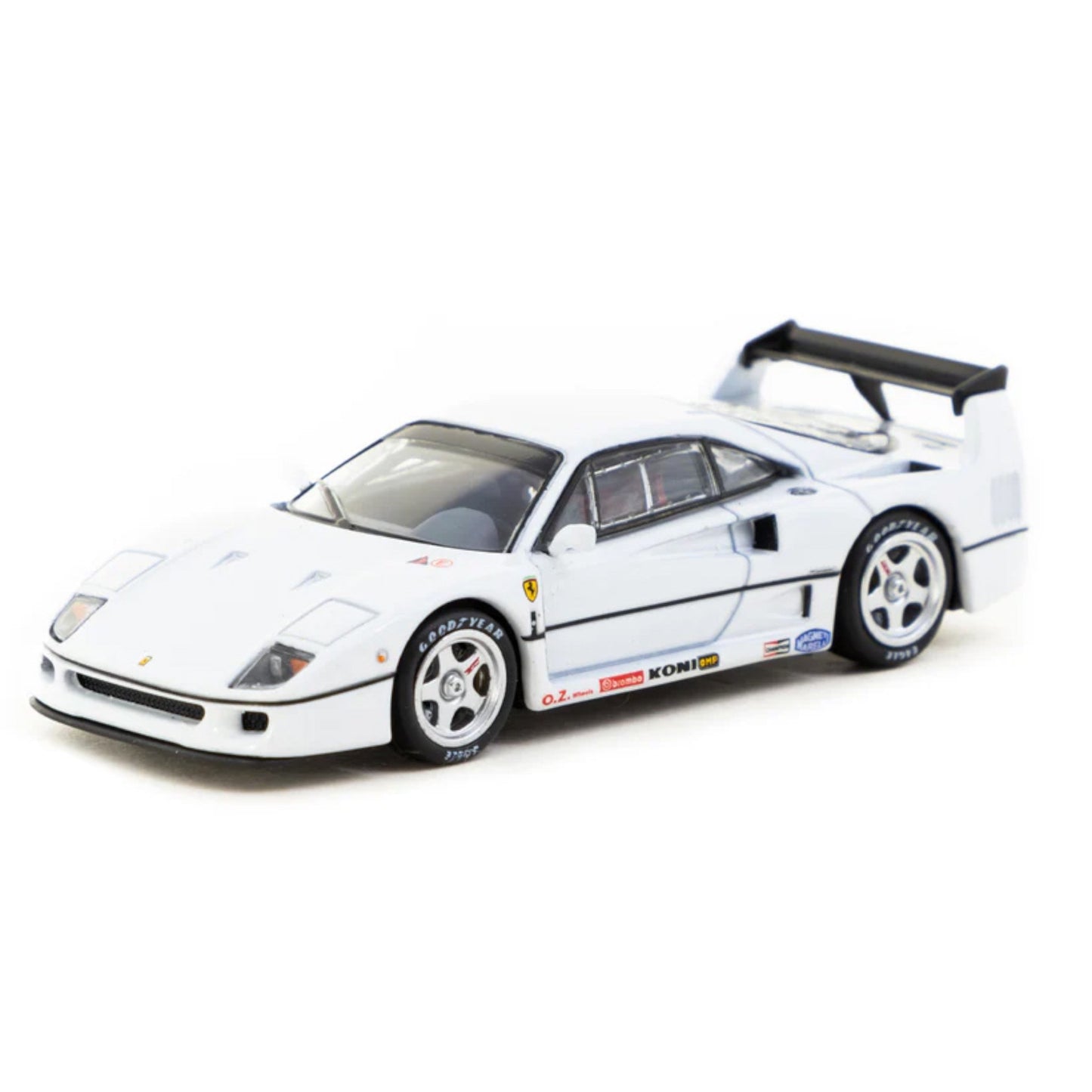 Tarmac Works x IXO - Ferrari F40 Lightweight, white - T64R-076-WH