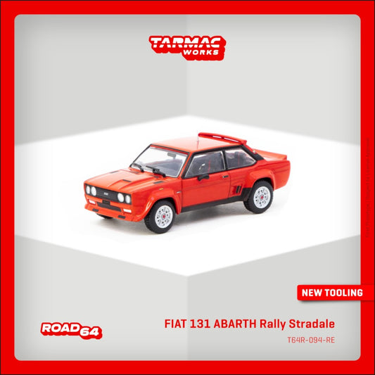 Tarmac Works - Pre-Order - Fiat 131 Abarth Rally Stradale, red - T64R-094-RE