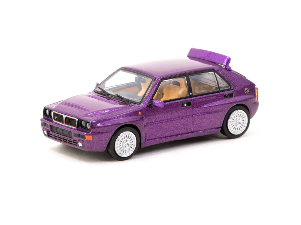 Tarmac Works - Pre-Order - Lancia Delta HF Integrale, viola - 1:64 - T64R-TL049-VI