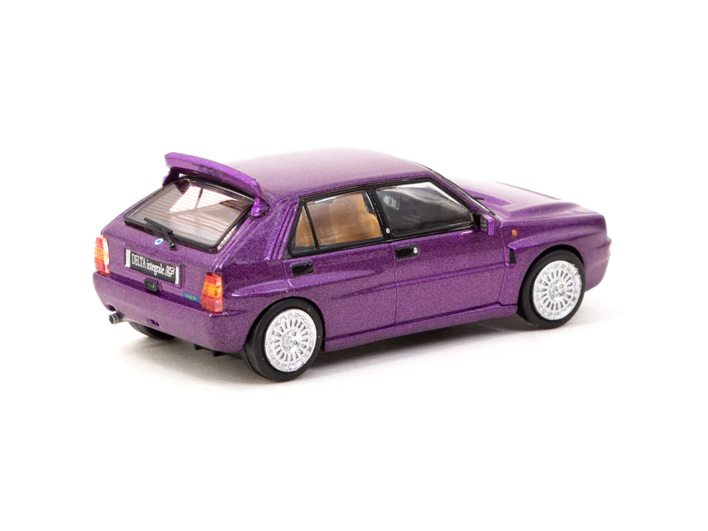 Tarmac Works - Pre-Order - Lancia Delta HF Integrale, viola - 1:64 - T64R-TL049-VI