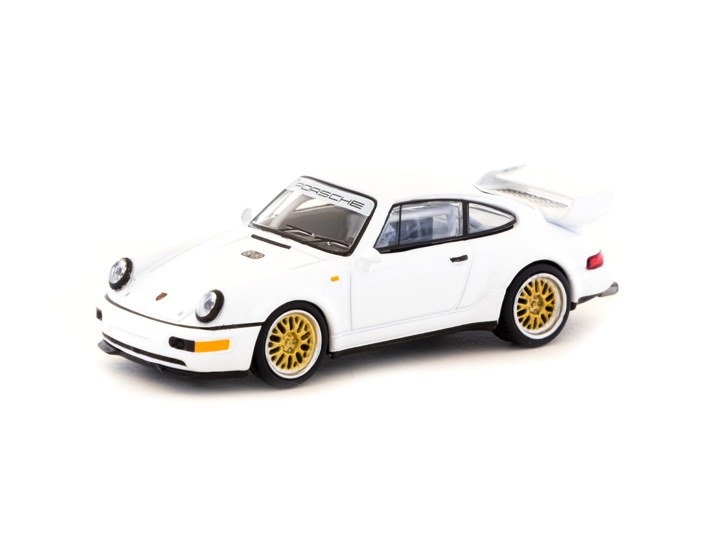 Tarmac Works x Schuco - Porsche 911 RSR 3.8 - white- 1:64 - T64-S003-WH