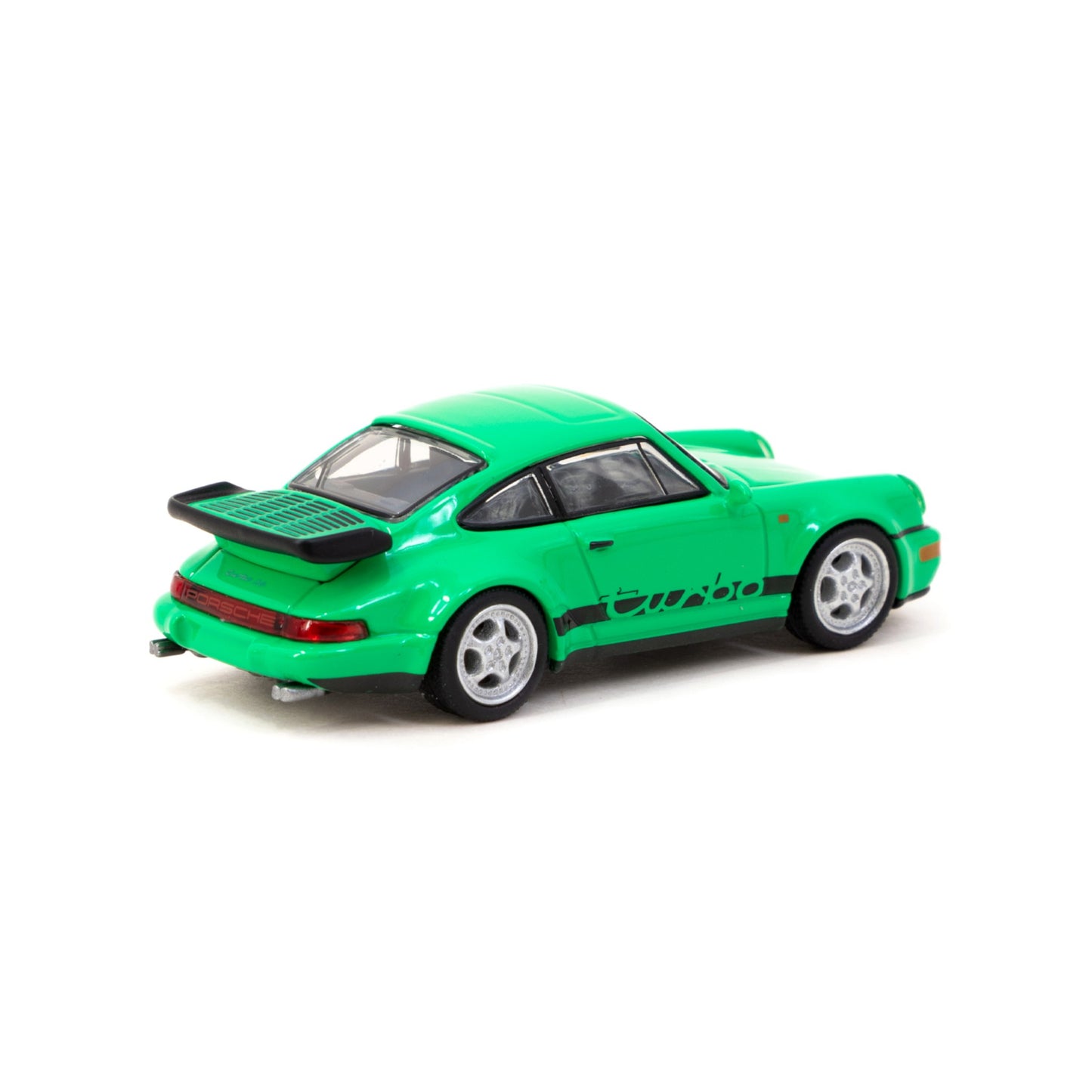 Tarmac Works x Schuco - Porsche 911 Turbo, green - 1:64 - T64S-009-GR