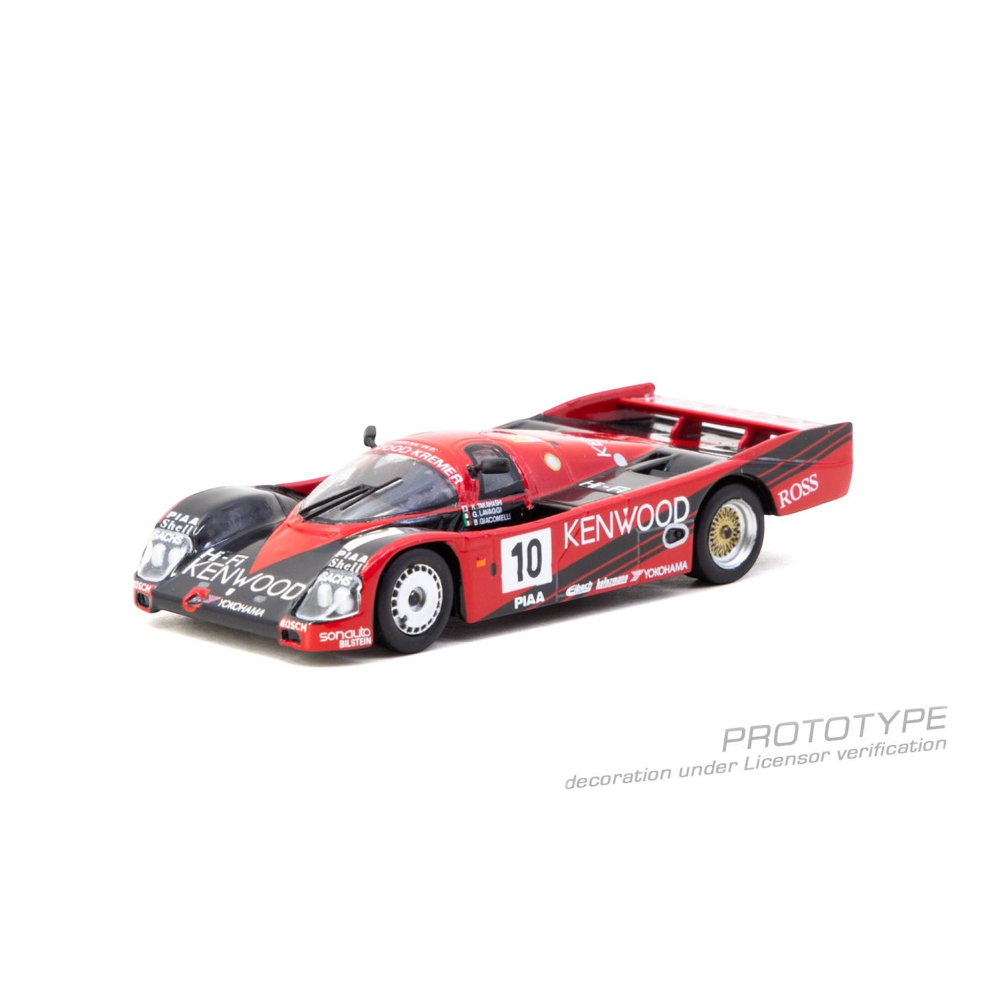 Tarmac Works -  Porsche 962C Le Mans 1989 #10 - T64S-020-89LM10