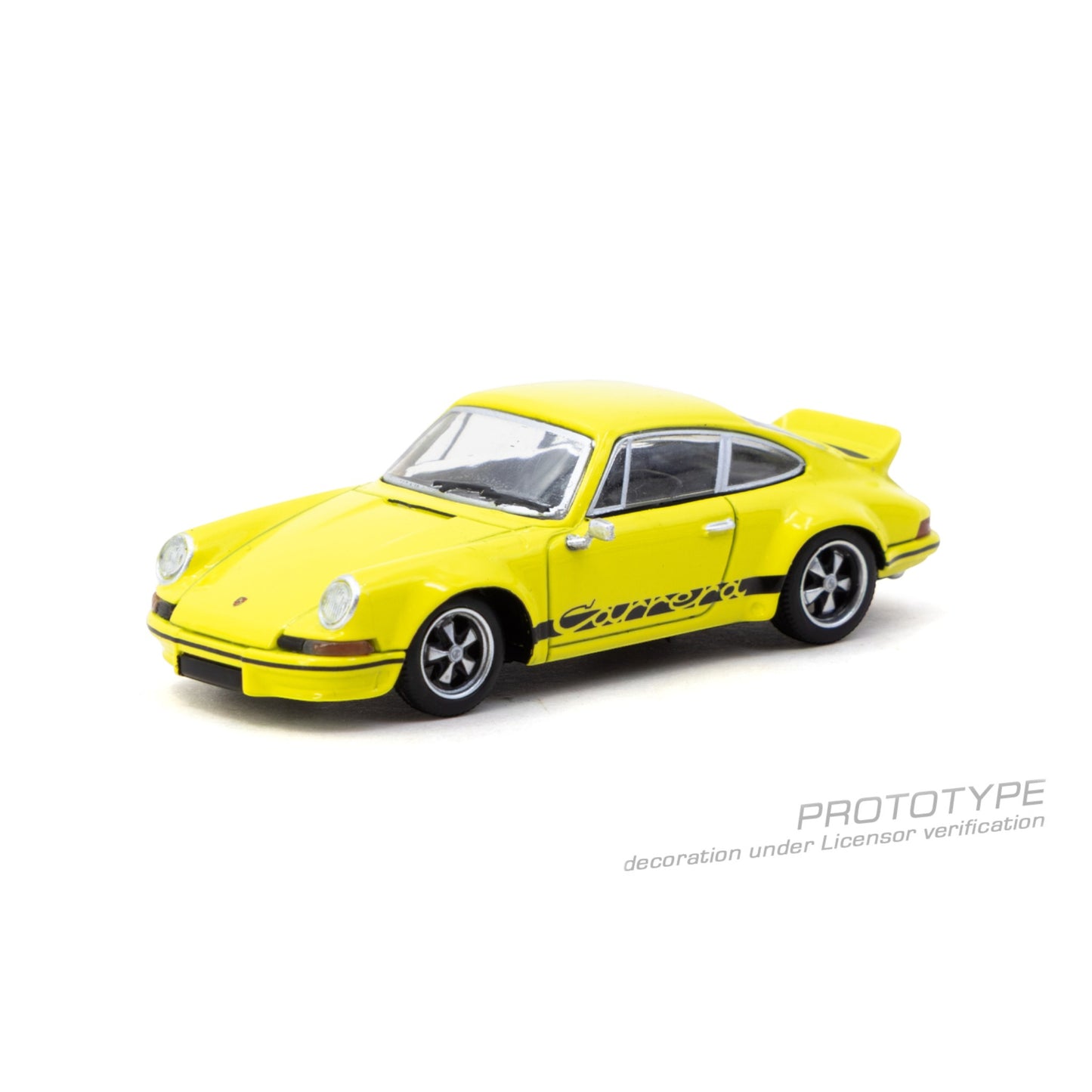 Tarmac Works - Pre-Order - Porsche 911 (911) Carrera RS 2.7, lightweight yellow - T64S-023-YL