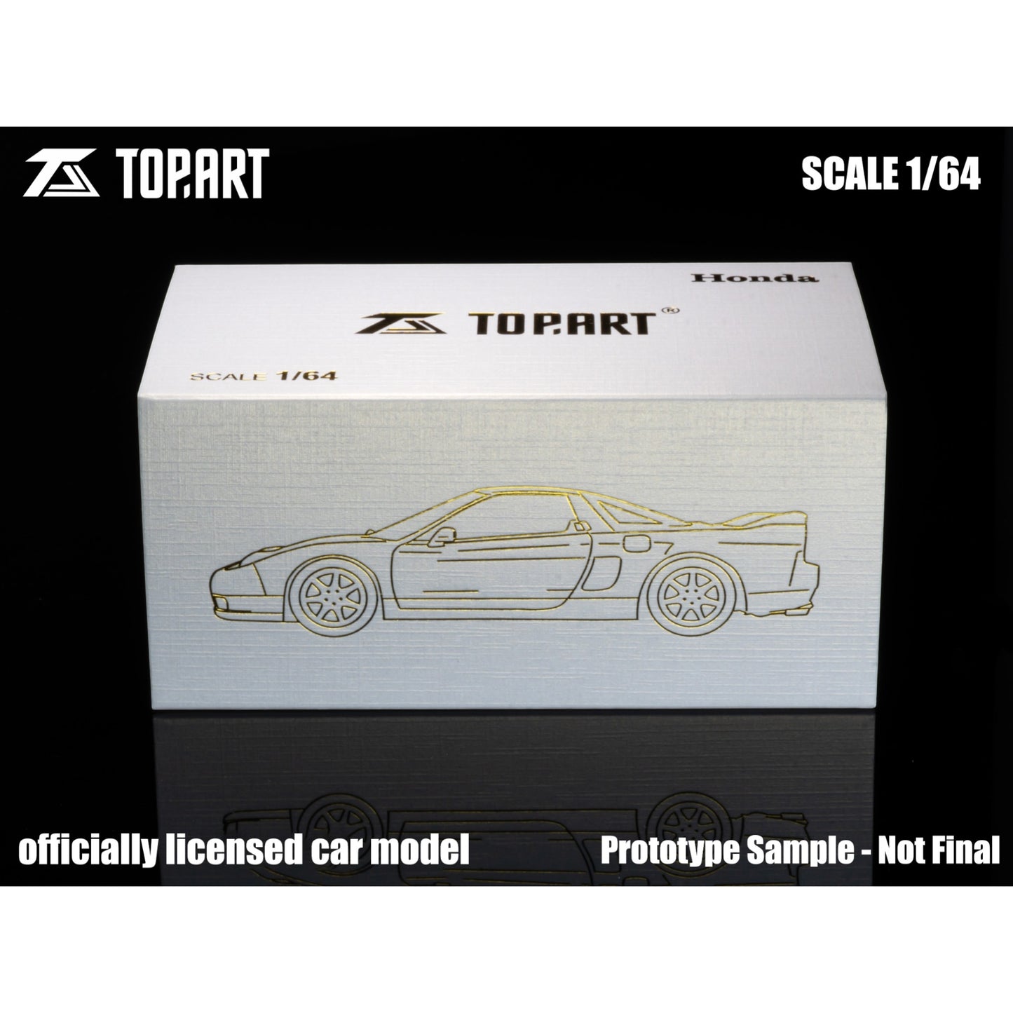 TopArt - Pre-Order - Honda NSX-R (NA1) 1992-1995, Red - TAO640009