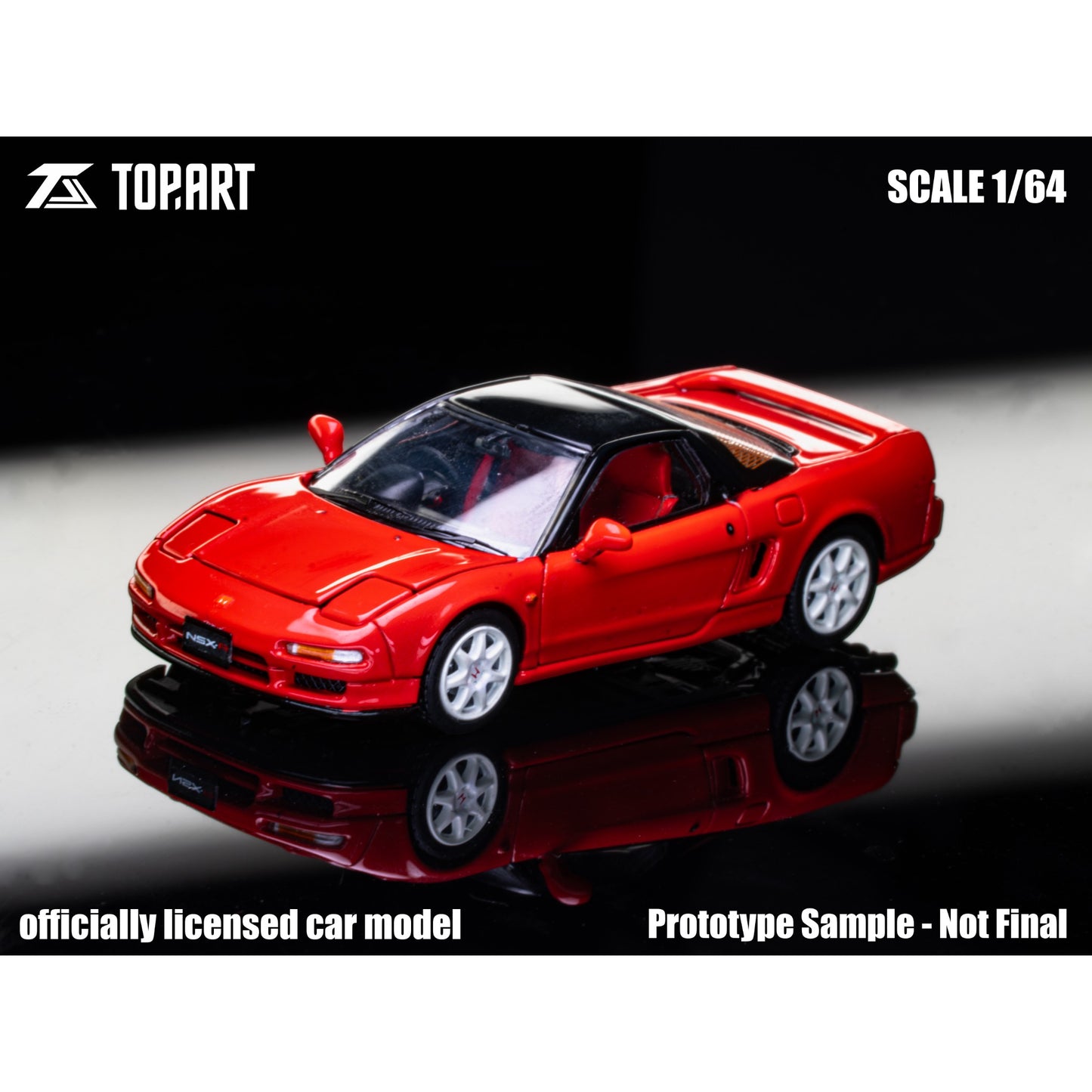 TopArt - Pre-Order - Honda NSX-R (NA1) 1992-1995, Red - TAO640009
