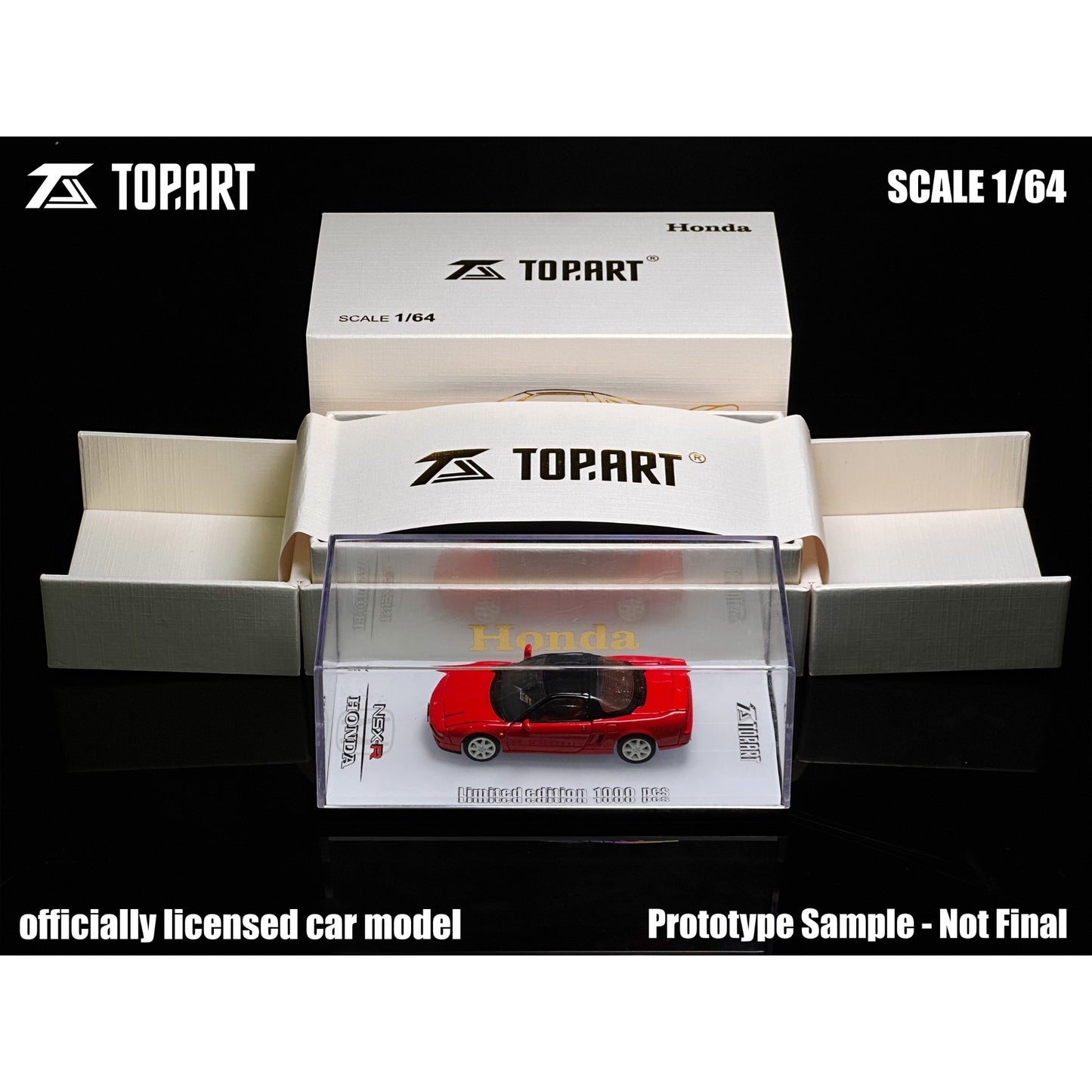 TopArt - Pre-Order - Honda NSX-R (NA1) 1992-1995, Red - TAO640009