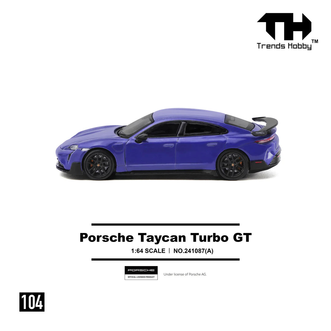Trends Hobby - Pre-Order - Porsche Taycan Turbo GT, purple - 241087A