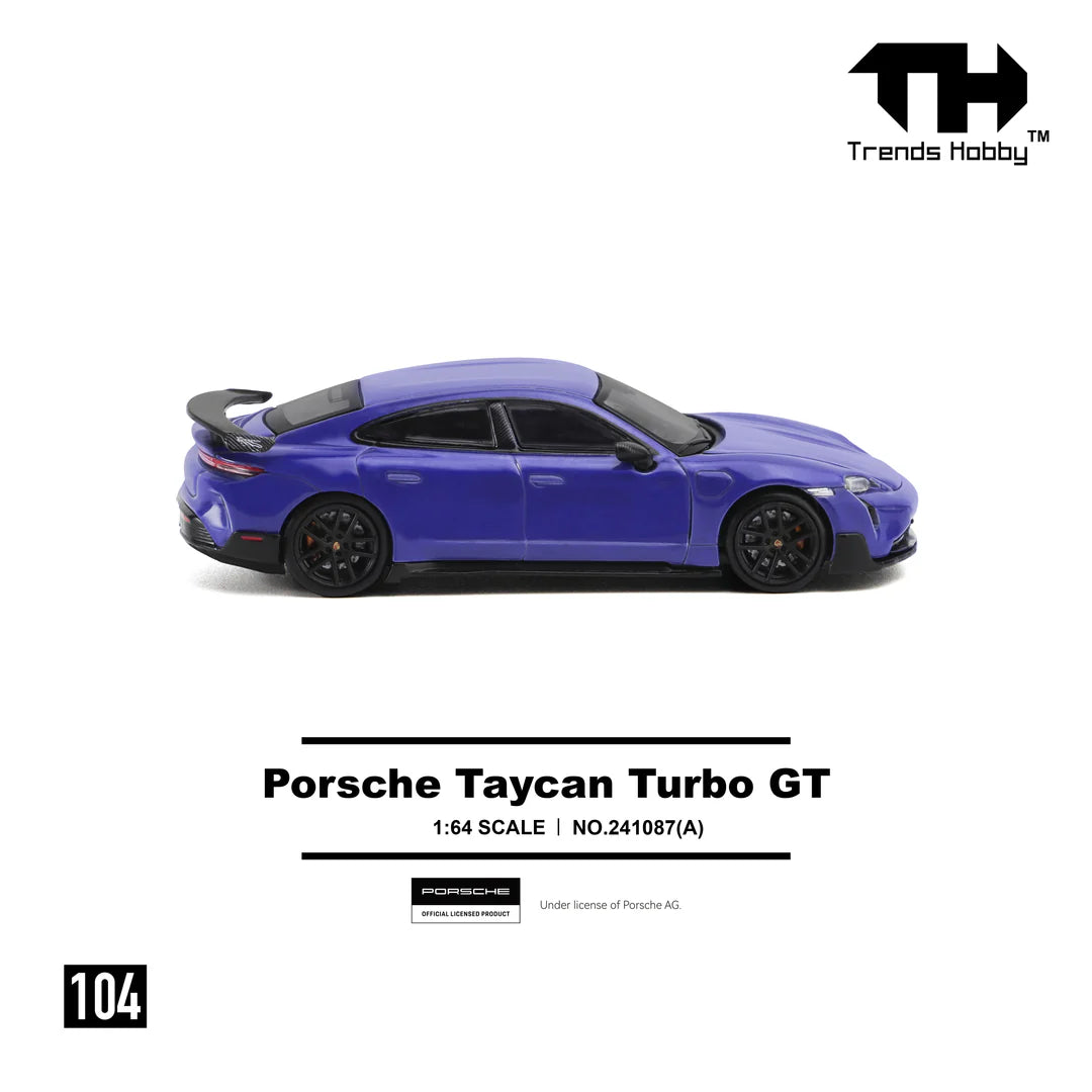 Trends Hobby - Pre-Order - Porsche Taycan Turbo GT, purple - 241087A
