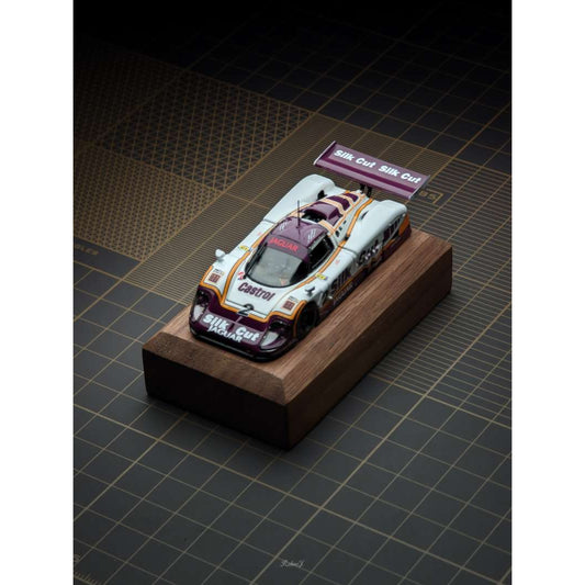 TranscendModel - Pre-Order - Jaguar XJR-9 LeMans, White Purple - TM64-XJR-WP