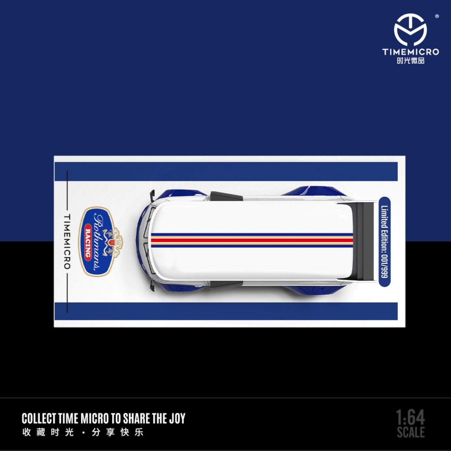 TimeMicro - Pre-Order - Volkswagen T1 Van - Rothmans - TM642946