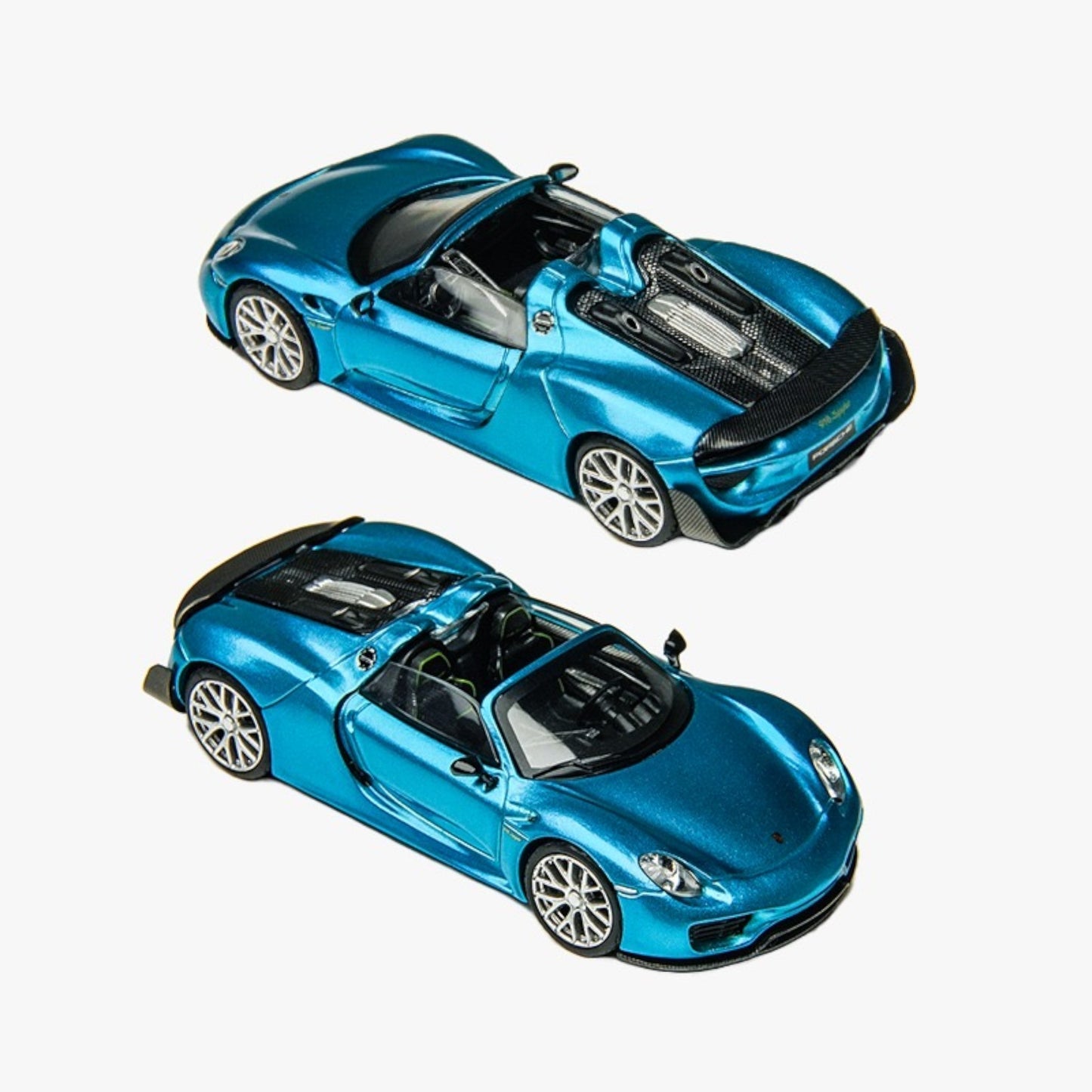 TimeMicro - Pre-Order - Porsche 918 Spyder Blue - TM643530